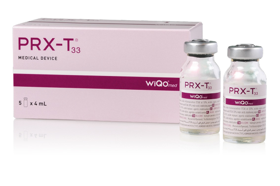 マッサージピールで使用する薬剤（PRX-T33）